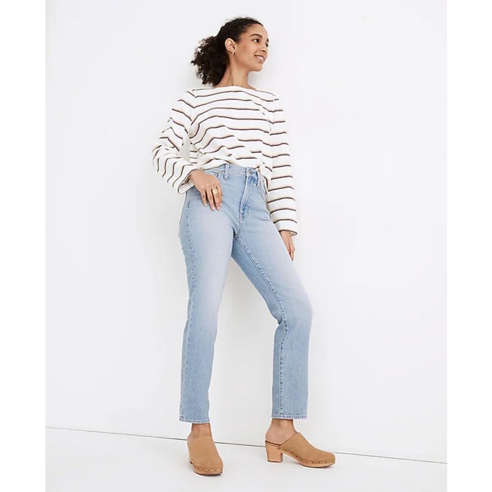 Madewell The Perfect Vintage Tapered Leg Jean Light Wash Women's Sz 24 High Rise